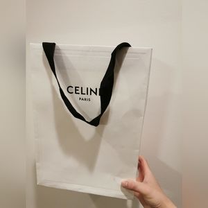 Celine paper shopping bag